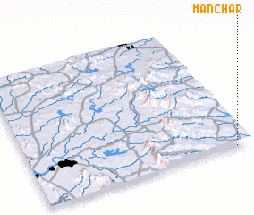 3d view of Manchar