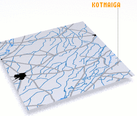 3d view of Kot Maiga