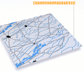 3d view of Shāh Muhammad Bāreke