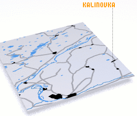 3d view of Kalinovka
