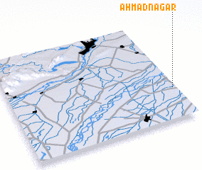 3d view of Ahmadnagar