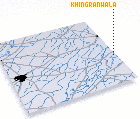 3d view of Khingrānwāla