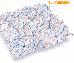 3d view of Sultān Baihk