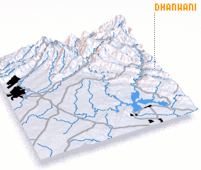 3d view of Dhanwāni