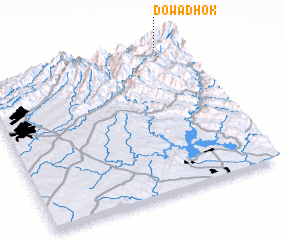 3d view of Dowa Dhok