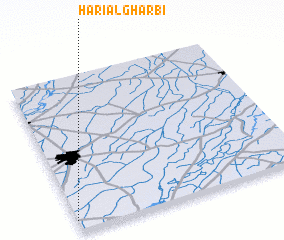 3d view of Hariāl Gharbi