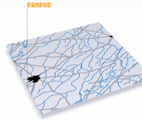 3d view of Rāmpur