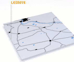 3d view of Lesnoye