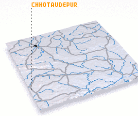 3d view of Chhota Udepur