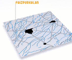 3d view of Faizpur Kalān