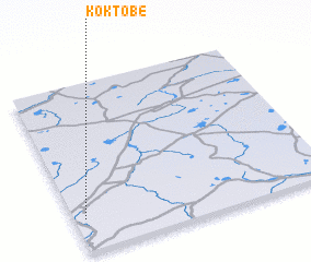 3d view of Koktobe