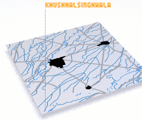 3d view of Khushhāl Singhwāla