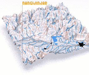 3d view of Nāngi Jinjar