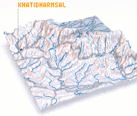 3d view of Khati Dharmsāl