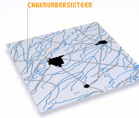 3d view of Chak Number Sixteen