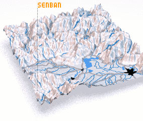 3d view of Senban