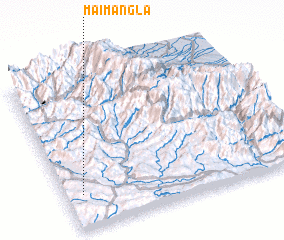 3d view of Mai Mangla