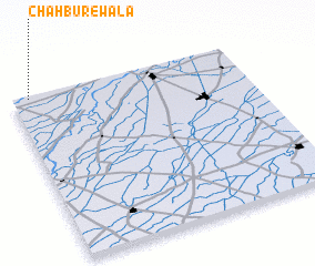 3d view of Chāh Būrewāla