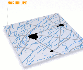 3d view of Māri Khurd
