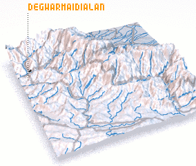 3d view of Degwār Maidiālan