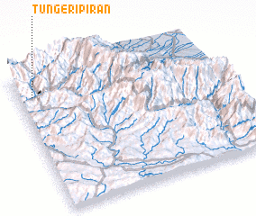 3d view of Tungeri Pīrān