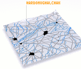 3d view of Hardo Mughal Chak