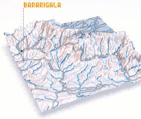 3d view of Barāri Gāla