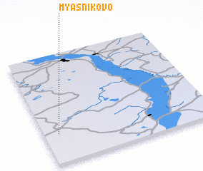 3d view of Myasnikovo