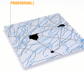 3d view of Phadiānwāli