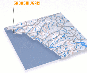 3d view of Sadāshivgarh