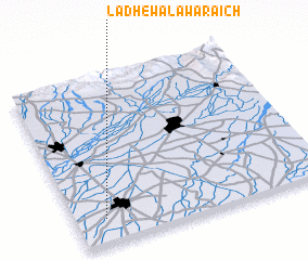 3d view of Ladhewāla Warāich