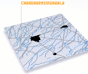 3d view of Chāh Dharm Singhwāla