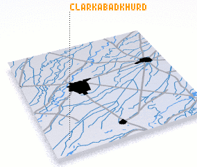 3d view of Clarkābād Khurd