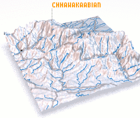 3d view of Chhawa Kāabiān