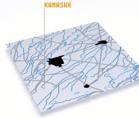 3d view of Kamāske