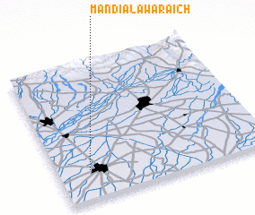 3d view of Mandiāla Warāich