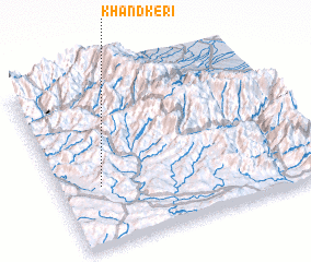 3d view of Khand Keri