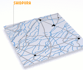 3d view of Saidpura