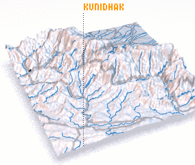 3d view of Kuni Dhak