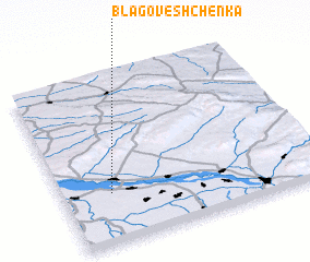3d view of Blagoveshchenka