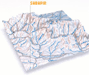 3d view of Saba Pīr