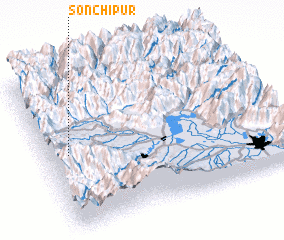 3d view of Sonchipur