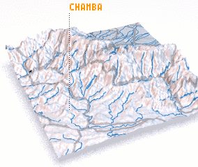 3d view of Chamba