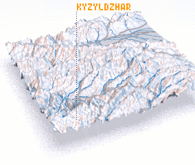 3d view of Kyzyldzhar