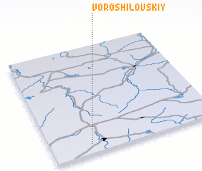 3d view of Voroshilovskiy