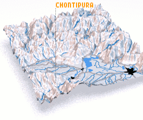 3d view of Chontīpura