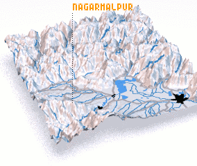 3d view of Nagar Malpur