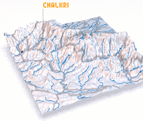 3d view of Chalkri