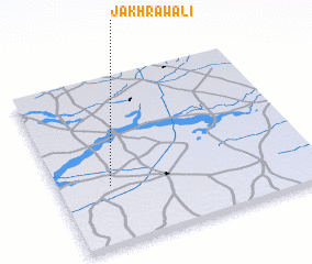 3d view of Jakhrawāli