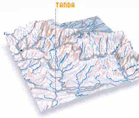 3d view of Tānda